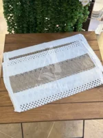 زیر بشقابی مکرومه