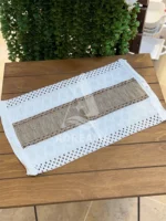زیر بشقابی مکرومه