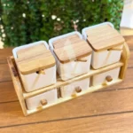 ست پاسماوری چوب و سرامیک