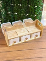 ست پاسماوری چوب و سرامیک